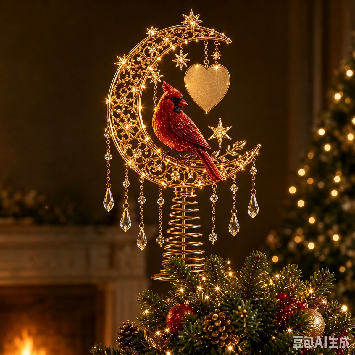 🎄Lighted Memorial Christmas Tree Topper Collection
