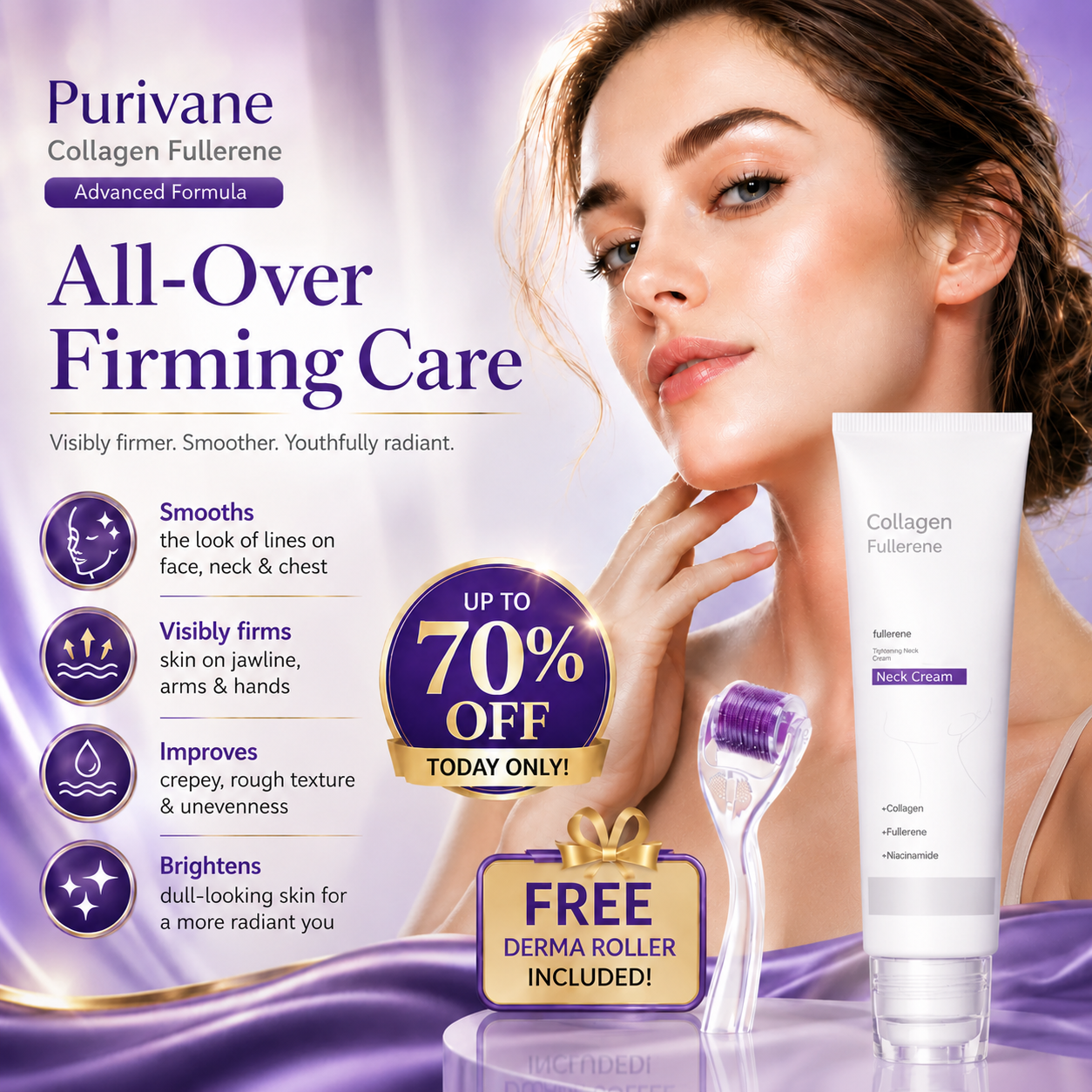 Ultimate Collagen Firming Cream – Targets All Types of Wrinkles for Younger-Looking Skin