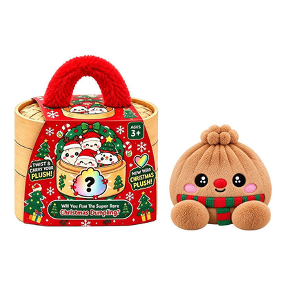 🎄Christmas Steamed Bun Plush Squishy Toy