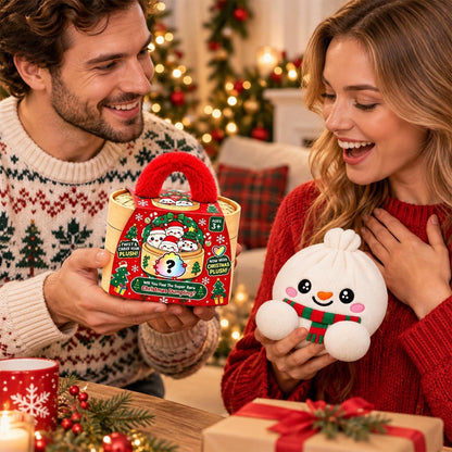 🎄Christmas Steamed Bun Plush Squishy Toy