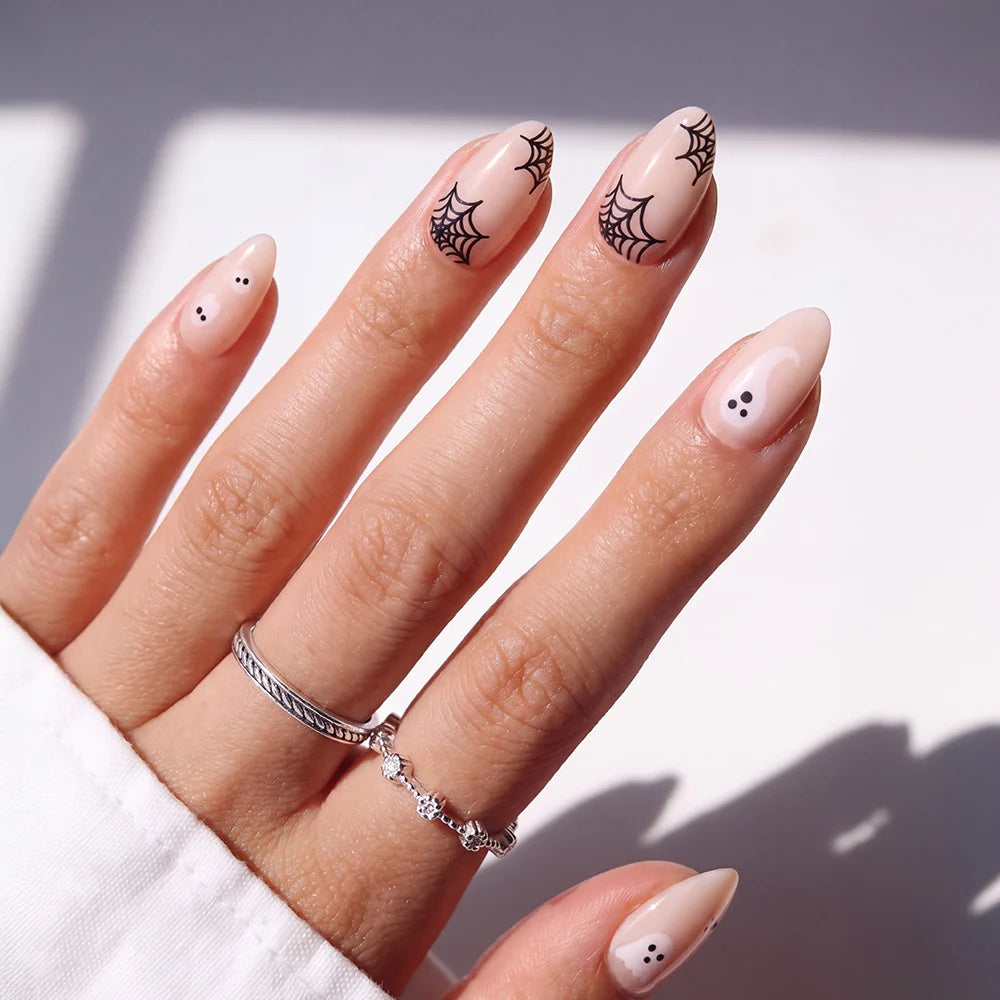 GEL PRESS-ONS [Medium Almond]