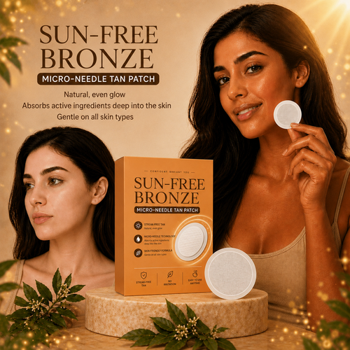 TANNING MICRONEEDLE PATCHES