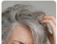 Strong hairspray can feel stiff