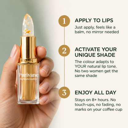 Purivane Age-Defying Color-Adaptive Lipstick