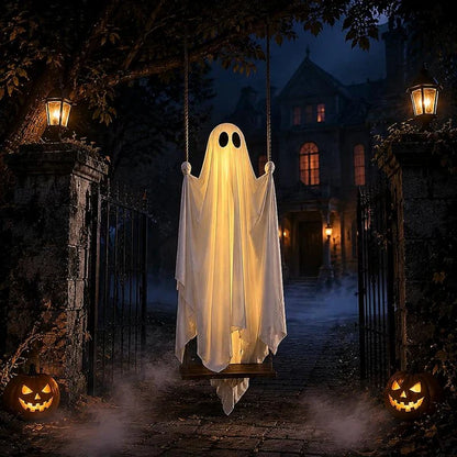 🎃Halloween 5FT Hanging Ghost Swing