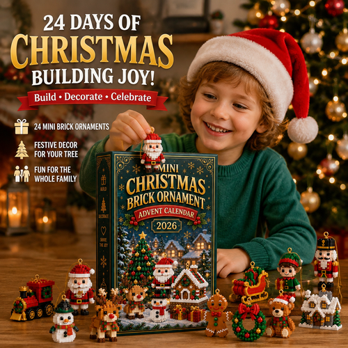 🎄 24-Day Mini Christmas Ornament Advent Calendar