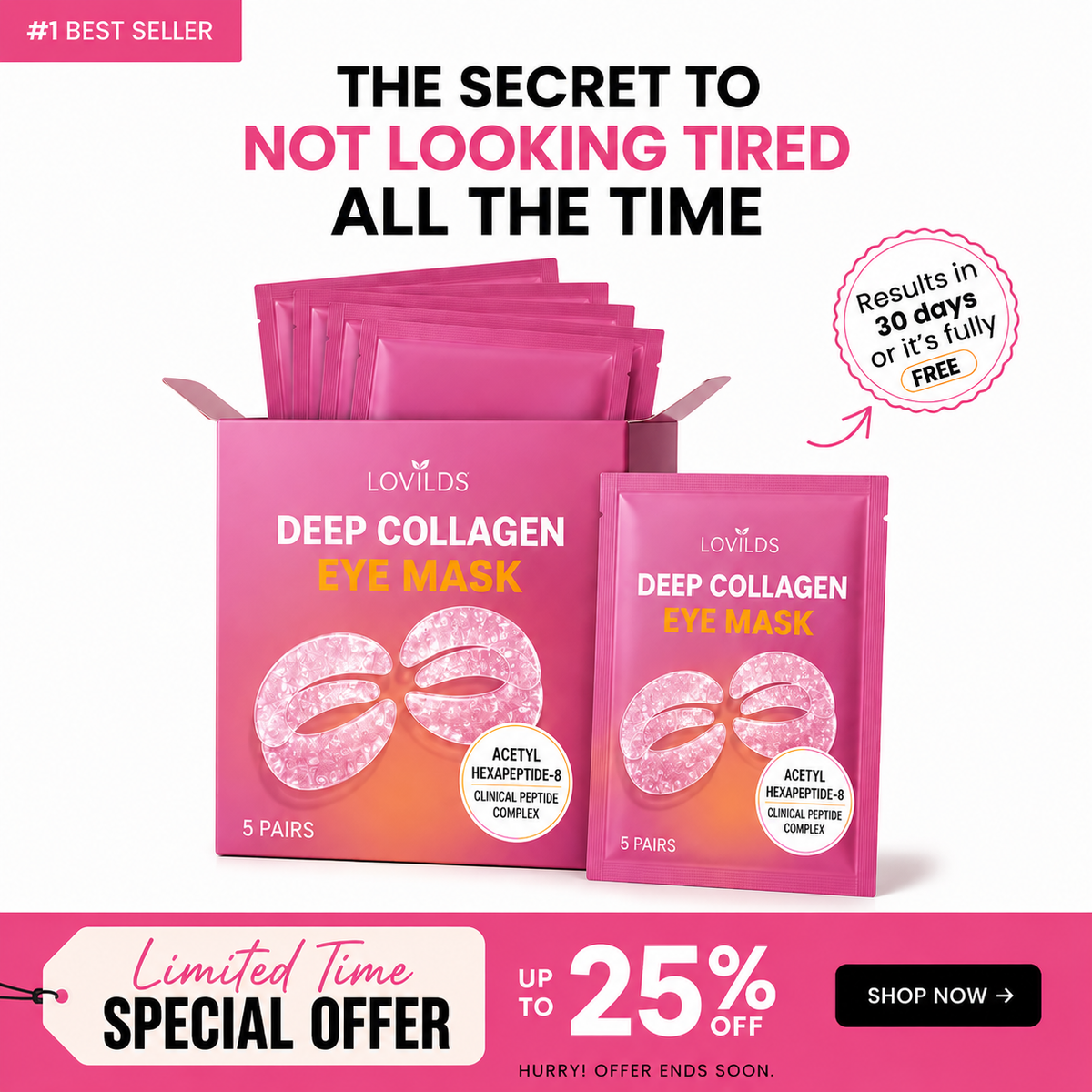 30-Minute Emergency Depuffing & Firming Eye Treatment