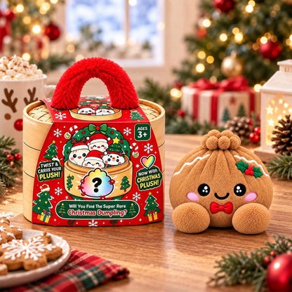 🎄Christmas Steamed Bun Plush Squishy Toy