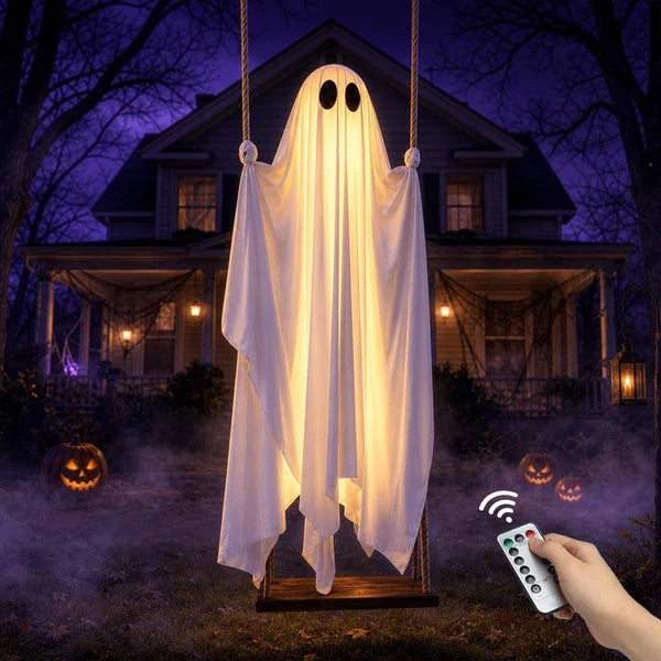 🎃Halloween 5FT Hanging Ghost Swing
