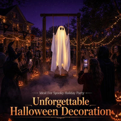 🎃Halloween 5FT Hanging Ghost Swing
