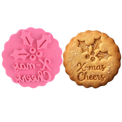 Merry Christmas Cookie Stamp(10 Style)