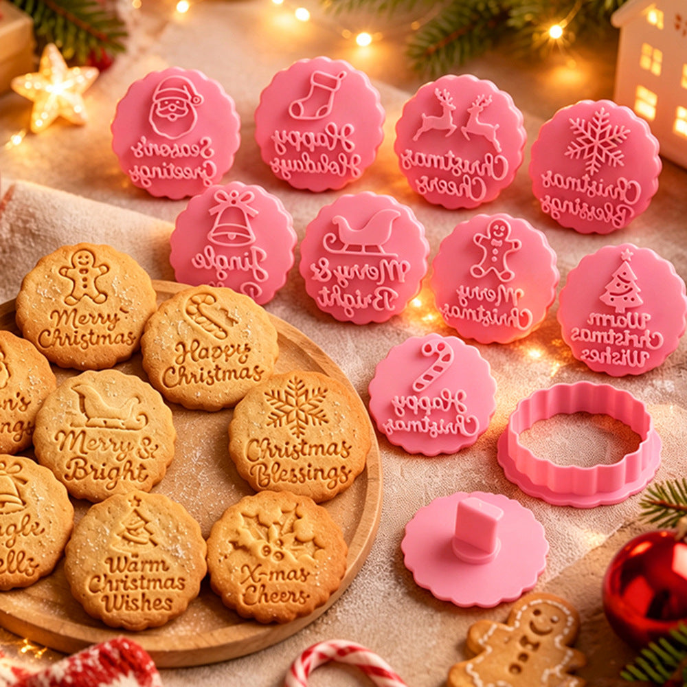 Merry Christmas Cookie Stamp(10 Style)