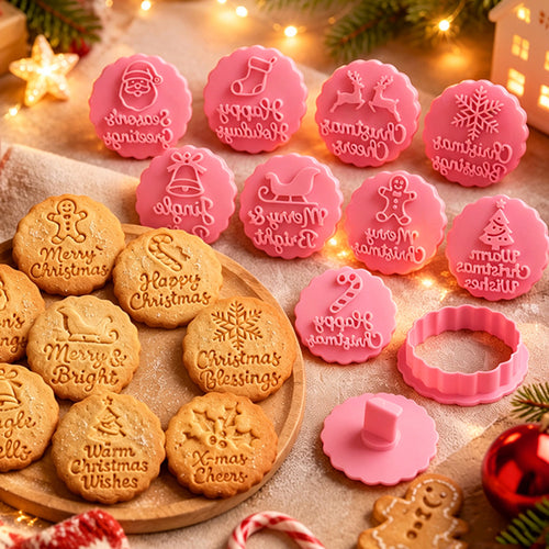 Merry Christmas Cookie Stamp(10 Style)