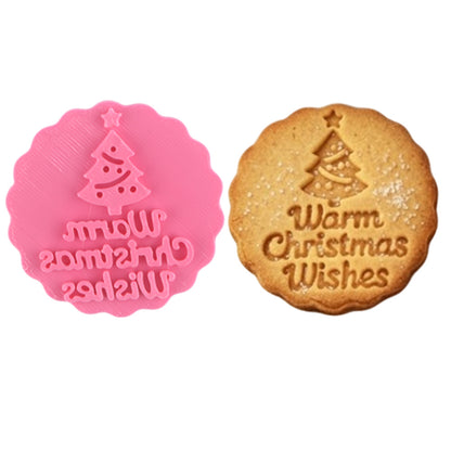 Merry Christmas Cookie Stamp(10 Style)