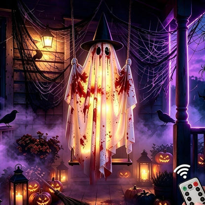 🎃Halloween 5FT Hanging Ghost Swing