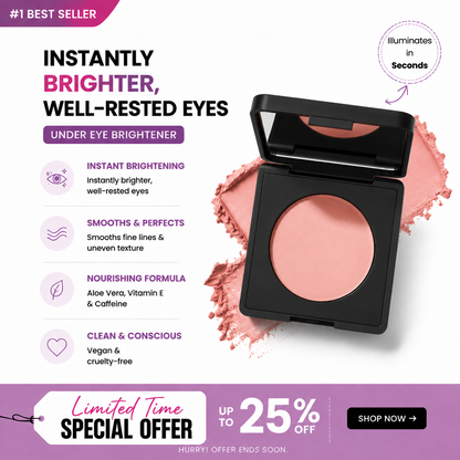 Under Eye Brightener-Get FREE Precision Brush