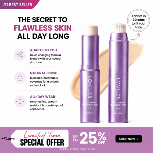 Korea 2 in 1 Color Changing Foundation Stick