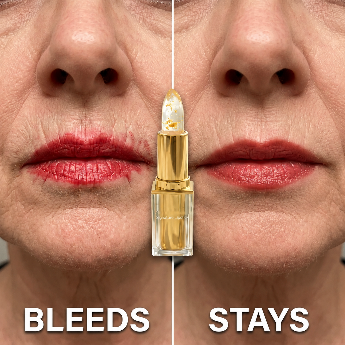 Age-Defying Color-Adaptive Lipstick
