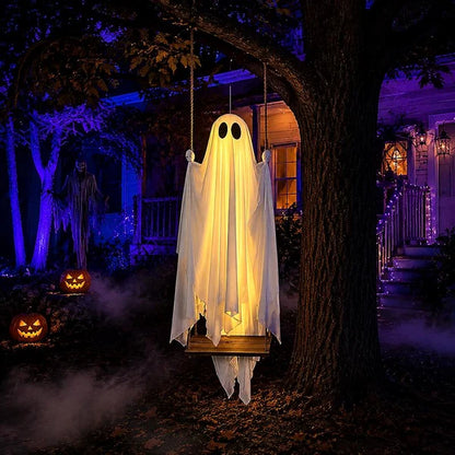 🎃Halloween 5FT Hanging Ghost Swing