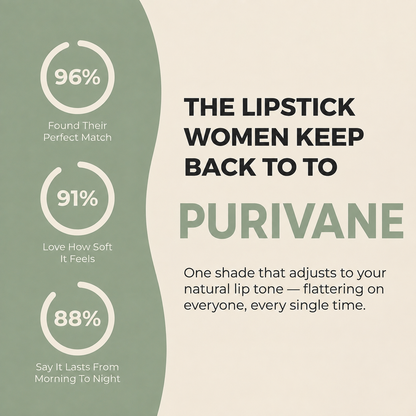 Purivane Age-Defying Color-Adaptive Lipstick